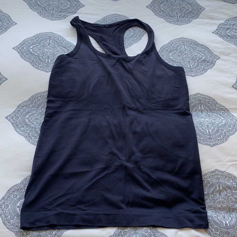 Lululemon Navy Blue Swiftly Tank